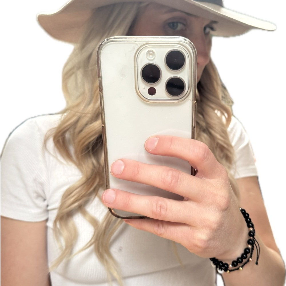 Brixton Stylish Tan Wide-Brim Hat with Gray Band - Picture 4 of 6